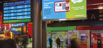 LED obrazovky na nádražích