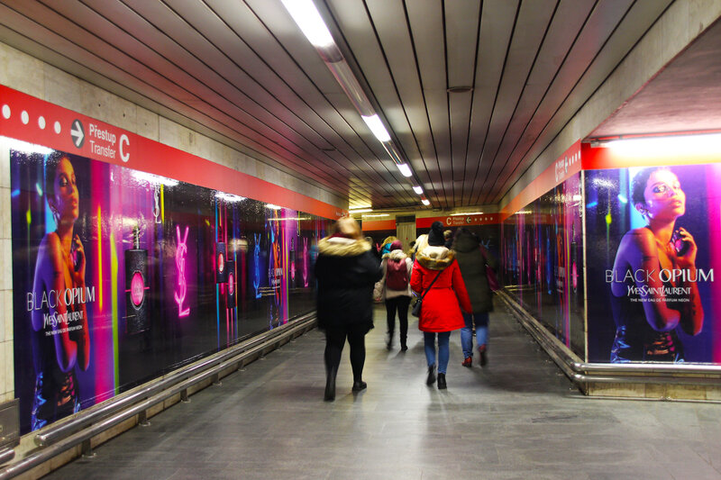 Přestupní tunely Muzeum