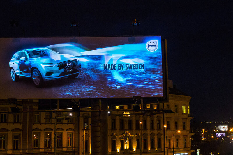 Videomaping pro Volvo Cars